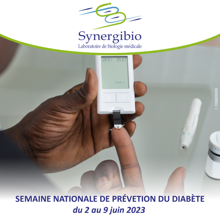 Semaine de prévention du diabète 2 au 9 juin 2023 SynergiBio